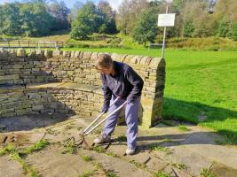 Lumb Millennium Green tidy up.